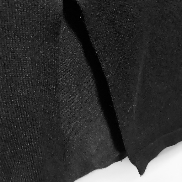 Plussize 3X grommet Grey/Black Stripe Sweater - Picture 5 of 7